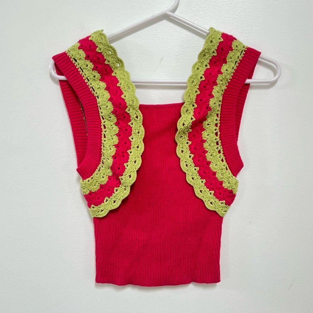 Majorelle x Revolve knit top